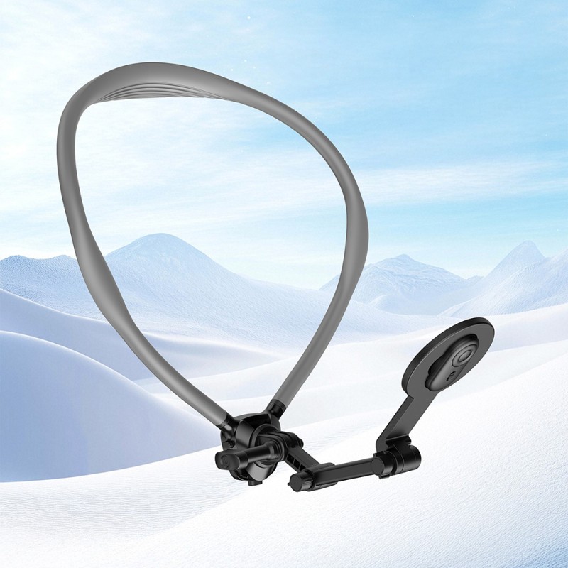 Lenyes CR197 Eller Serbest Magnetik Boyun Askılı Telefon Tutucu - 6