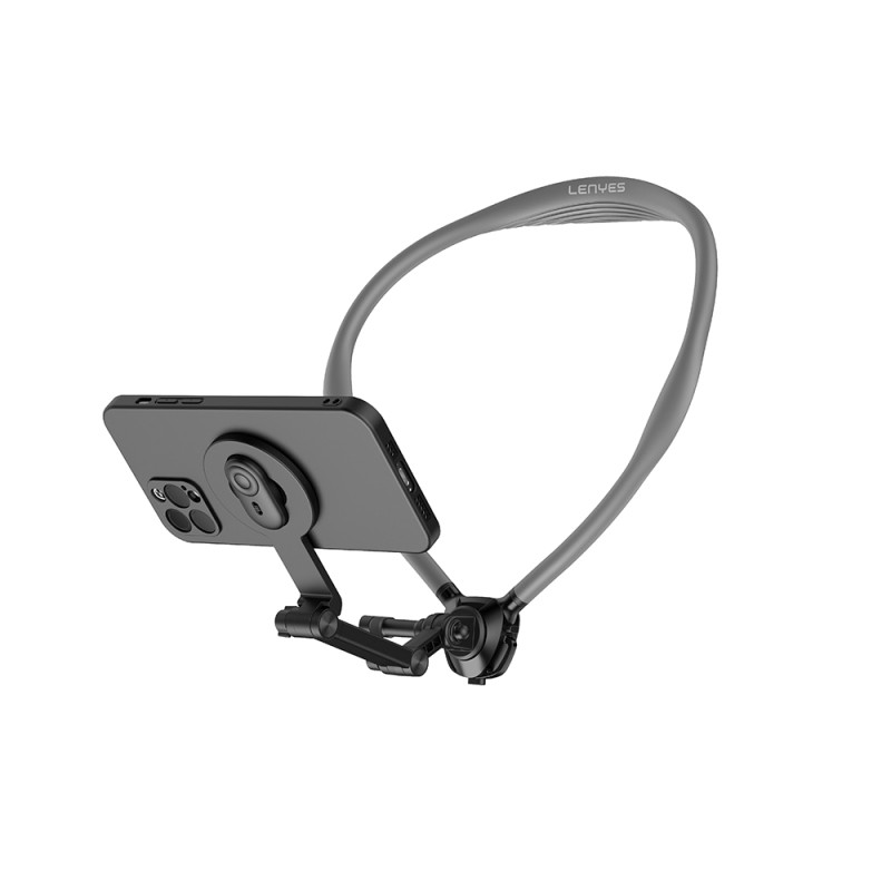 Lenyes CR197 Eller Serbest Magnetik Boyun Askılı Telefon Tutucu - 2