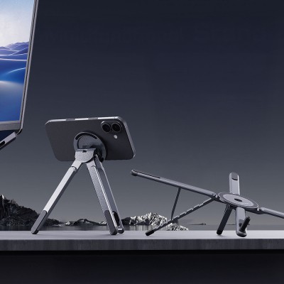 Lenyes CR206 Multifunctional 8-Stage Adjustable Magnetic Laptop, Tablet & Phone Stand - 7