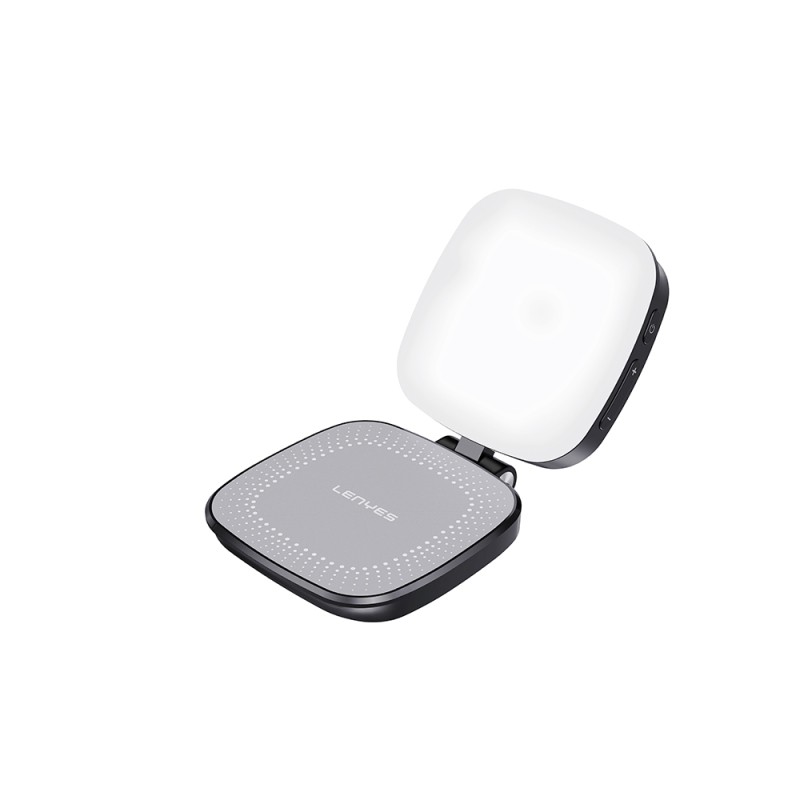 Lenyes CR211 360° Rotating Battery-Powered Magnetic Phone Top Light - 1