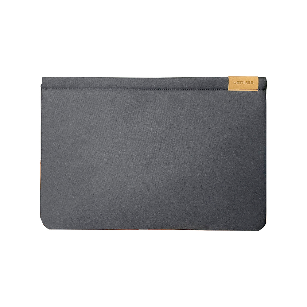 Lenyes LB512 Omuz Askılı 14 inç Su Geçirmez Laptop Çantası - Gri