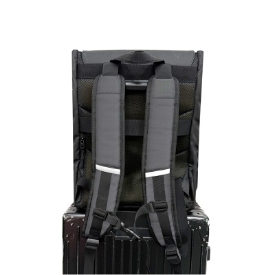 Lenyes LB566 Dreamer Backpack Series Waterproof Leather Design Shoulder Strap Backpack - 5