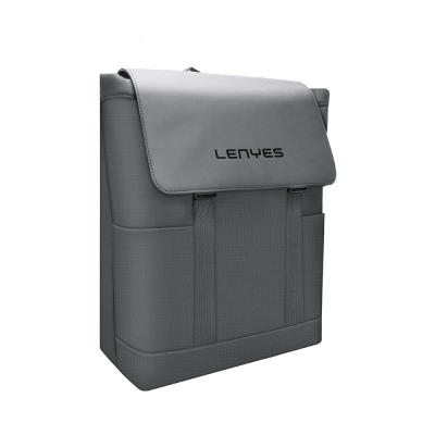 Lenyes LB566 Dreamer Backpack Serisi Su Geçirmez Deri Tasarımlı Omuz Askılı Sırt Çantası - Lenyes