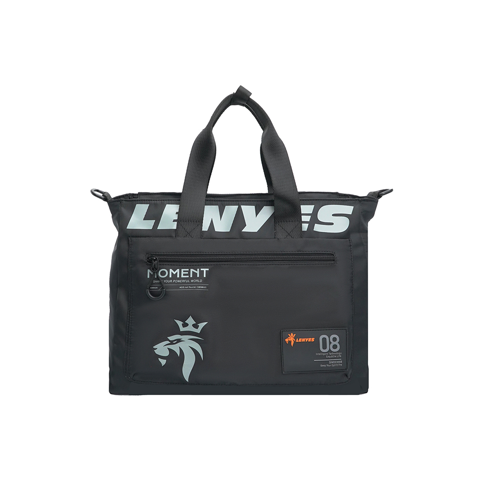Lenyes LB581 Roamer Serisi Çok Amaçlı Omuz Askılı Seyahat Çantası - Siyah