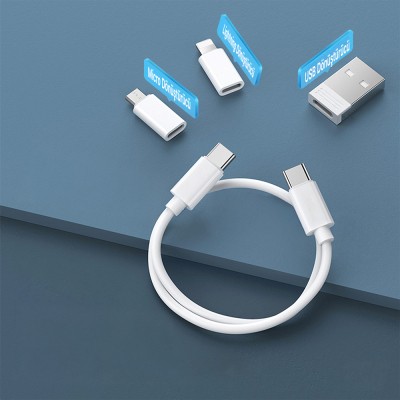 Lenyes LB601 6in1 Type-C to Type-C Kablolu 60W Çevirici Adaptör Seti Standlı Saklama Kutusu - 7