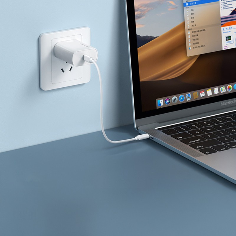 Lenyes LB601 6in1 Type-C to Type-C Kablolu 60W Çevirici Adaptör Seti Standlı Saklama Kutusu - 8