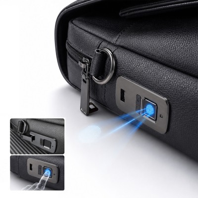 Lenyes LB733 Vesnara Series Fingerprint Lock Waterproof 16-inch Laptop Bag - 4