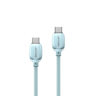 Lenyes LC536 Type-C to Type-C PD Braided Design Fast Charging Data and Charging Cable 60W 1M - Lenyes