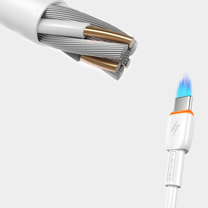 Lenyes LC545 Type-C to Lightning Fast Charging Data and Charging Cable 30W 1M - 3