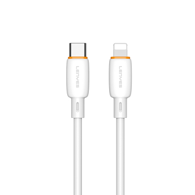 Lenyes LC548-TC-L Type-C to Ligthing Hızlı Şarj Özellikli Data ve Şarj Kablosu 27W 1M - Lenyes