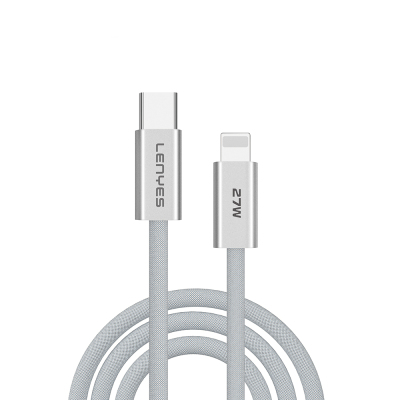 Lenyes LC551 Type-C to Lightning Hızlı Şarj Özellikli Data ve Şarj Kablosu 27W 1M - Lenyes