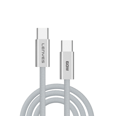 Lenyes LC551 Type-C to Type-C PD Braided Design Fast Charging Data and Charging Cable 60W 1M - Lenyes