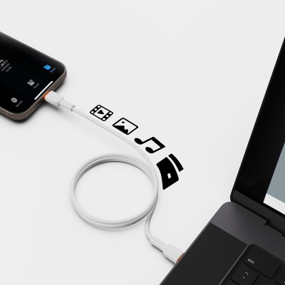Lenyes LC545 Type-C to Lightning Hızlı Şarj Özellikli Data ve Şarj Kablosu 30W 1M - 4