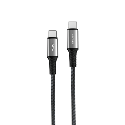 Lenyes LC559 Type-C to Type-C PD Braided Fast Charging Data and Charging Cable 60W 1M - Lenyes