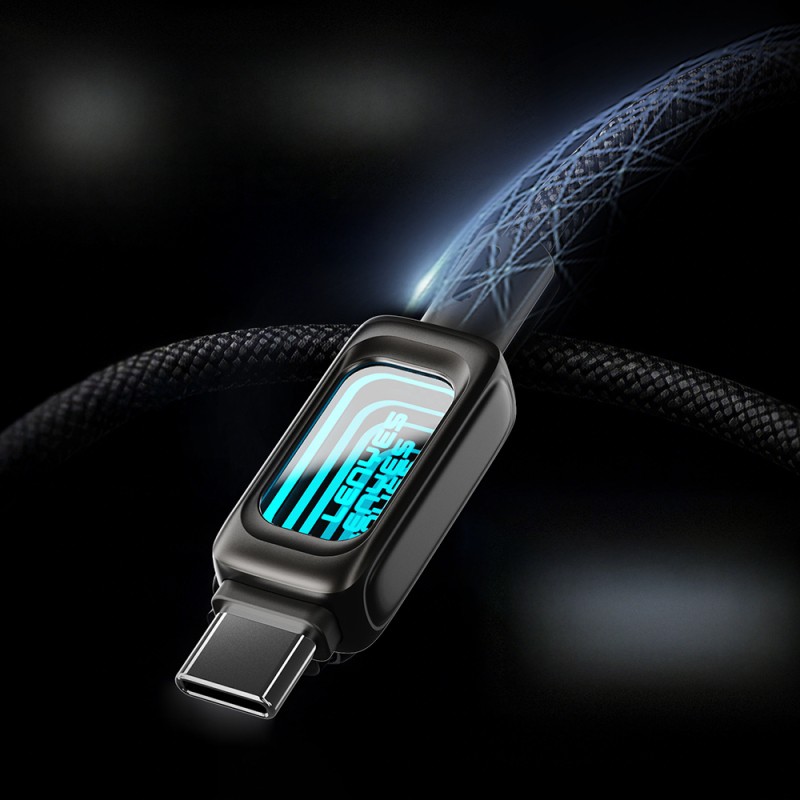 Lenyes LC570 Abyss Mirror Type-C to Type-C Data and Charging Cable 100W 1.2M - 3