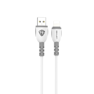 Lenyes LC979 USB-A to Lightning Hızlı Şarj Özellikli Data ve Şarj Kablosu 2.4A 1M - Lenyes