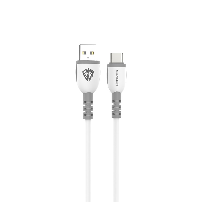 Lenyes LC979 USB-A to Type-C Hızlı Şarj Özellikli Data ve Şarj Kablosu 2.4A 1M - 2