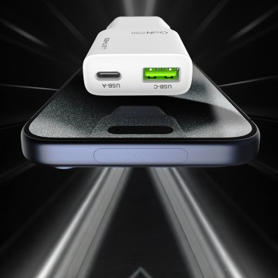 Lenyes LCH11 Serisi Type-C to Type-C GaN Teknolojili PD Hızlı Şarj Özellikli Kablolu Şarj Seti 20W - 6