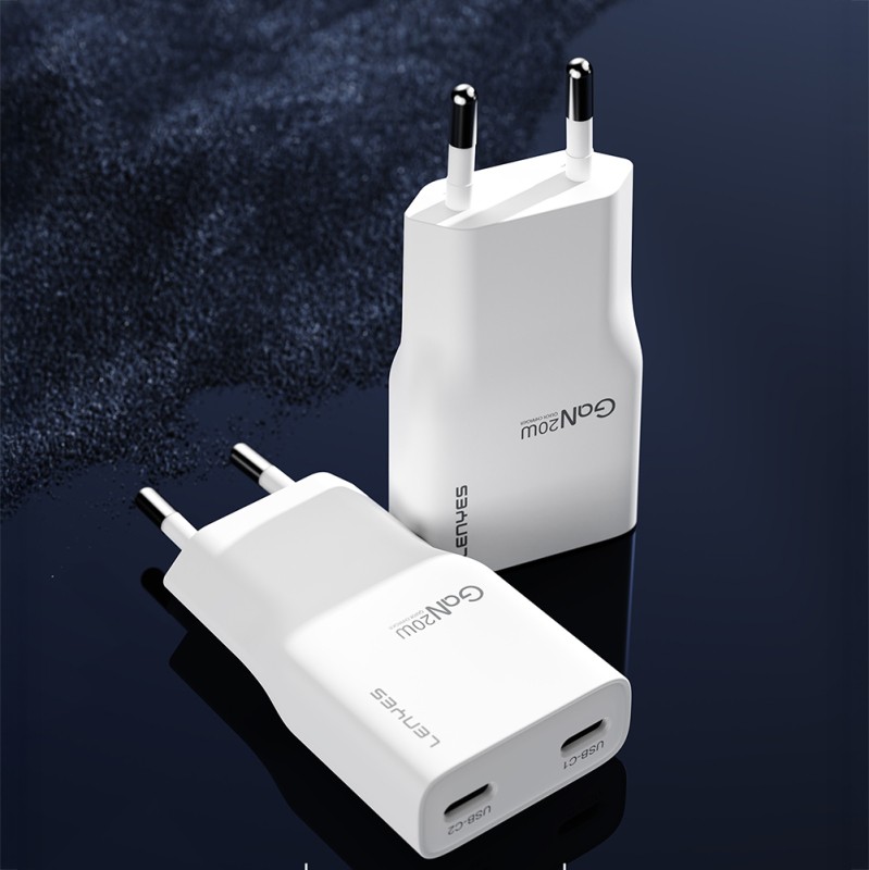 Lenyes LCH15-EU TC-L Type-C to Lightning GaN Teknolojili PD Hızlı Şarj Özellikli Şarj Seti 20W - 7