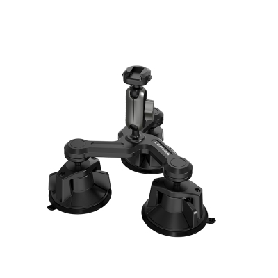 Lenyes LCT101 360° Ayarlanabilir 3 Vantuzlu Aksiyon Kamera Tutucu - Lenyes