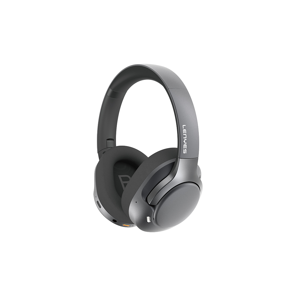 Lenyes LH29 ANC Özellikli TWS Kulak Üstü Bluetooth Kulaklık v5.4 - Siyah
