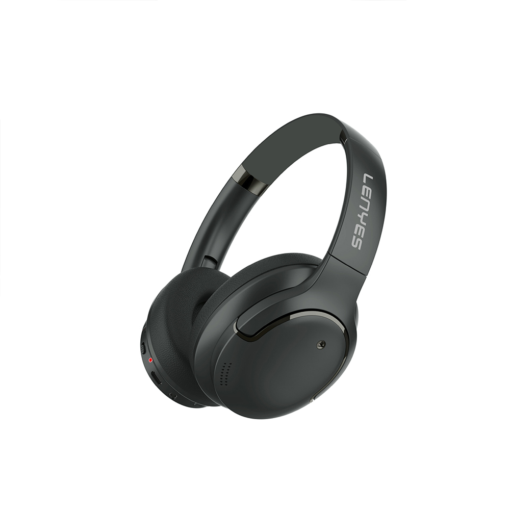 Lenyes LH61 Katlanabilir Tasarımlı TWS Kulak Üstü Bluetooth Kulaklık v5.4 - Siyah