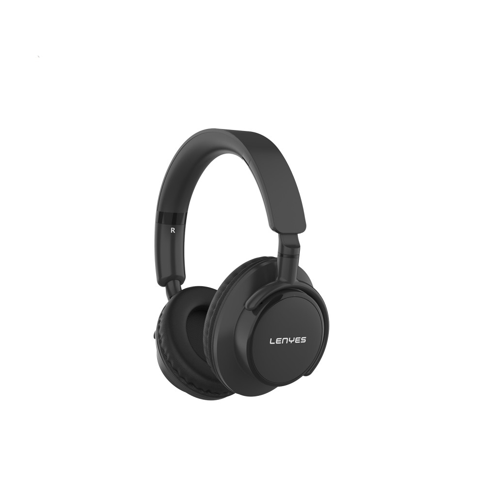 Lenyes LH80 Kulak Üstü Bluetooth Kulaklık v5.0 - Siyah