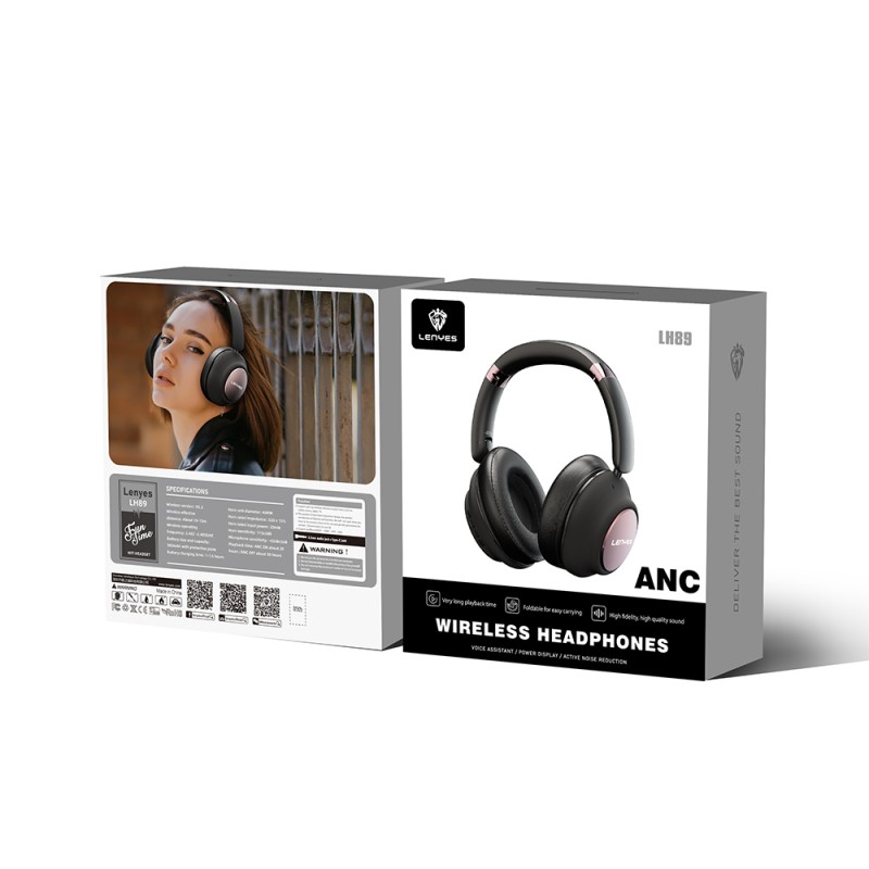 ​Lenyes LH89 ANC Özellikli TWS Kulak Üstü Bluetooth Kulaklık v5.3 - 10
