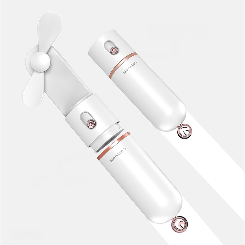 Lenyes LHF12 Powerbank Özellikli 3 Kademeli Portatif Soğutucu El Fanı - 4