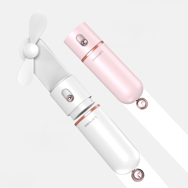 Lenyes LHF12 Powerbank Özellikli 3 Kademeli Portatif Soğutucu El Fanı - 10
