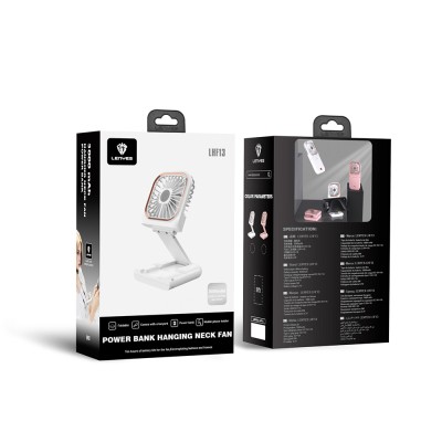 Lenyes LHF13 Powerbank Özellikli Standlı Portatif Soğutucu El Fanı - 10