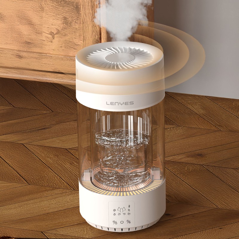 Lenyes LHU05 Timer-Controlled RGB Atmospheric Lighting Smart Heated Humidifier - 3