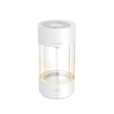 Lenyes LHU05 Zaman Ayarlı RGB Atmosfer Işıklı Aydınlatma Akıllı Isıtmalı Hava Nemlendirici - Lenyes