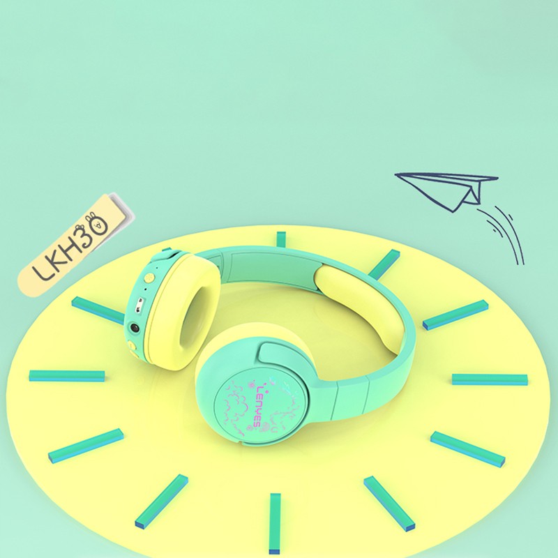 Lenyes LKH30 Adjustable Foldable Children's Special Light Effect On-Ear Wired and Bluetooth Headset v5.3 - 7