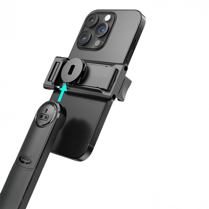 Lenyes LPH107 Live Broadcast Fill Light Remote Control 360 Degree Rotatable Selfie Stick and Tripod - 6