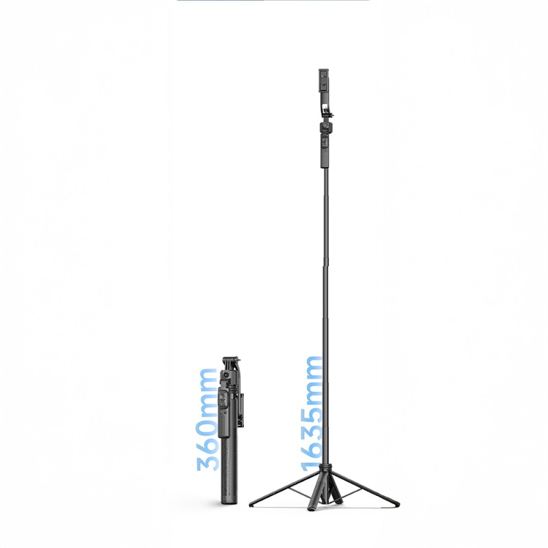 Lenyes LPH107 Live Broadcast Fill Light Remote Control 360 Degree Rotatable Selfie Stick and Tripod - 8