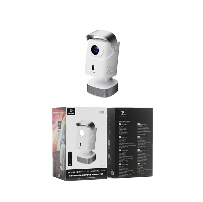 Lenyes LPR01 2.69" LCD Projector with Automatic and Manual Keystone - 4