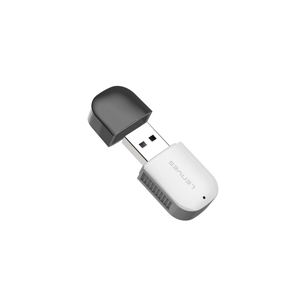 Lenyes LR204 USB Bluetooth 5.1 Wireless Transmitter Adaptör - Beyaz