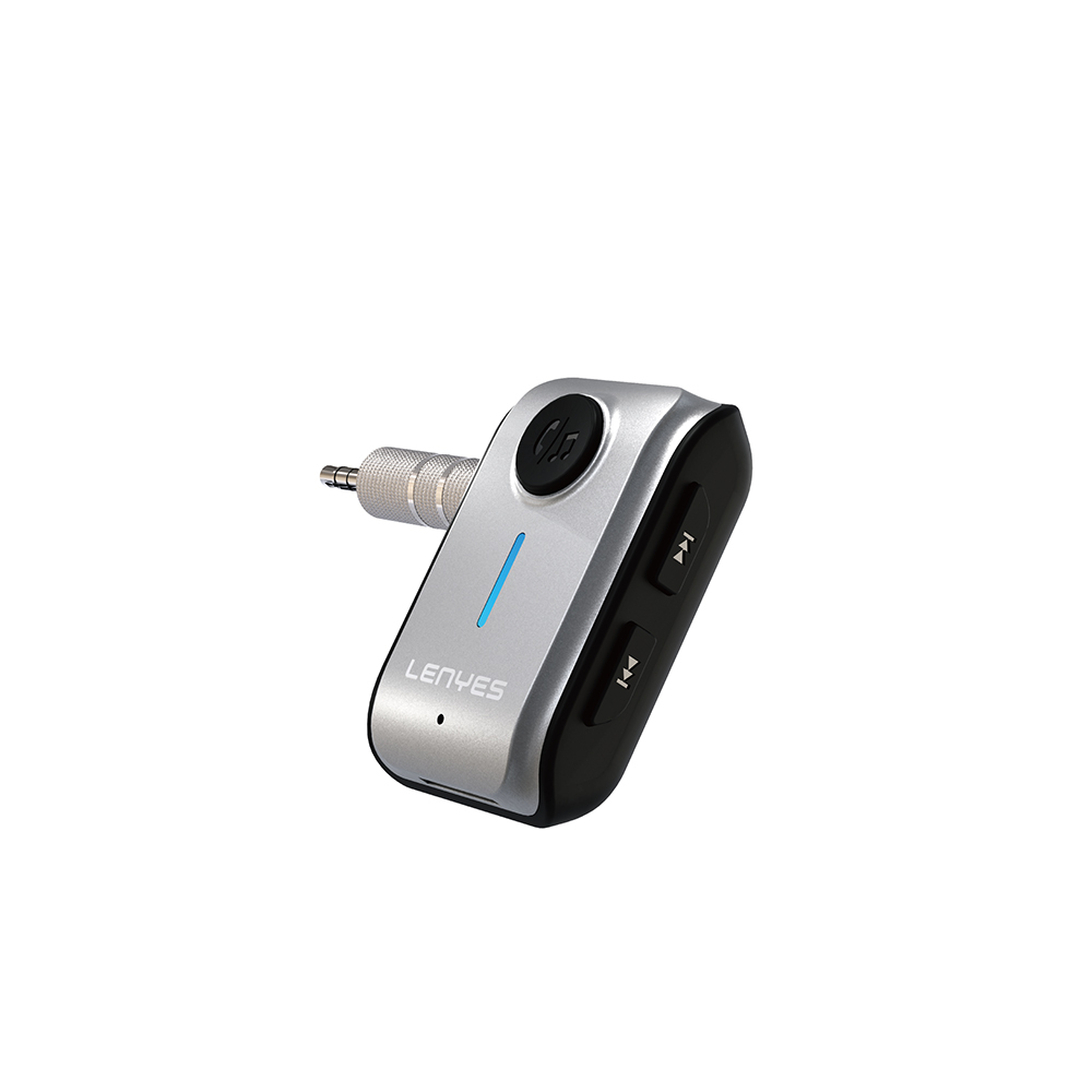 Lenyes LR207 Kablosuz Ses Alıcı AUX Bluetooth 5.3 Adaptör - Gri