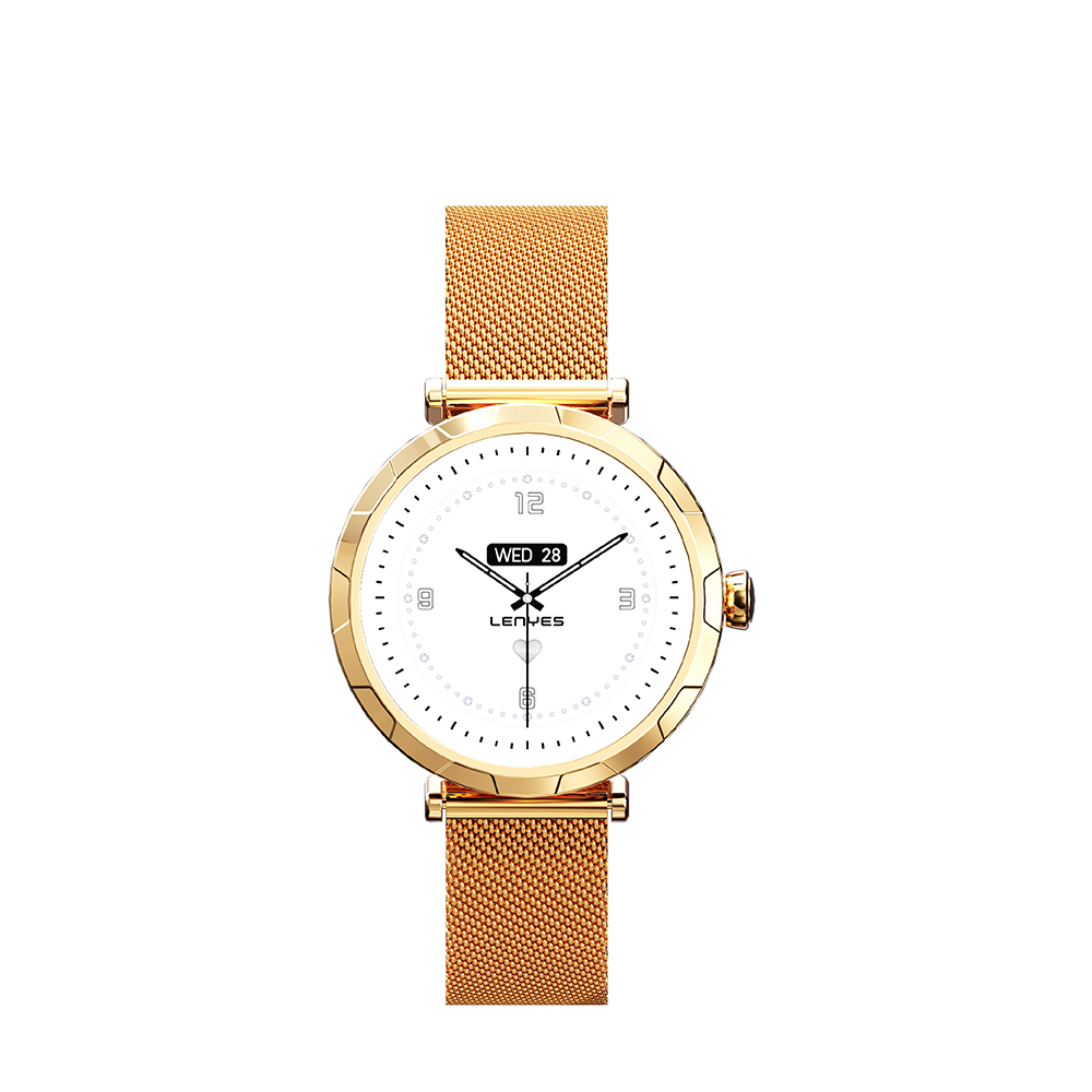 Lenyes LW-245 iOS ve Android Uyumlu Akıllı Saat - Gold