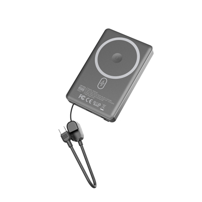 Lenyes PW1005D Standlı Akıllı Saat Kablosuz Şarj Özellikli Wireless Powerbank 20W 10000mAh - Lenyes