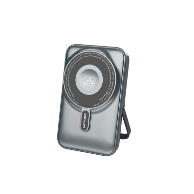 Lenyes PW1006D Dijital LED Ekranlı Standlı Wireless Powerbank 15W 10000mAh - Lenyes