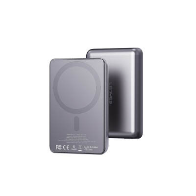 Lenyes PW1015D Ultra İnce LED Göstergeli Wireless Powerbank 15W 10000mAh - Lenyes