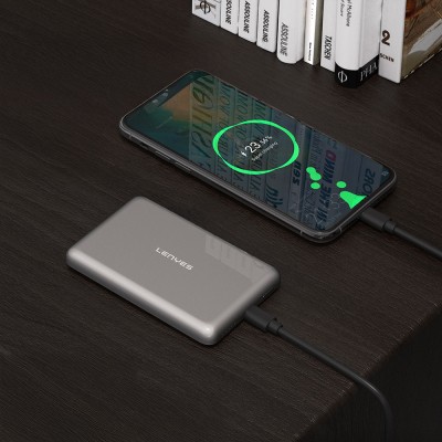 Lenyes PW1015D Ultra İnce LED Göstergeli Wireless Powerbank 15W 10000mAh - 6