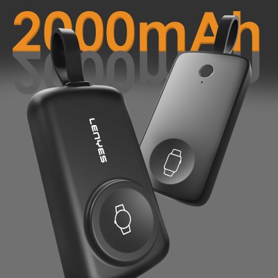 LENYES PX0001D Smart Watch Wireless Charging Portable Type-C Cable Powerbank 2000mah 2W - 8