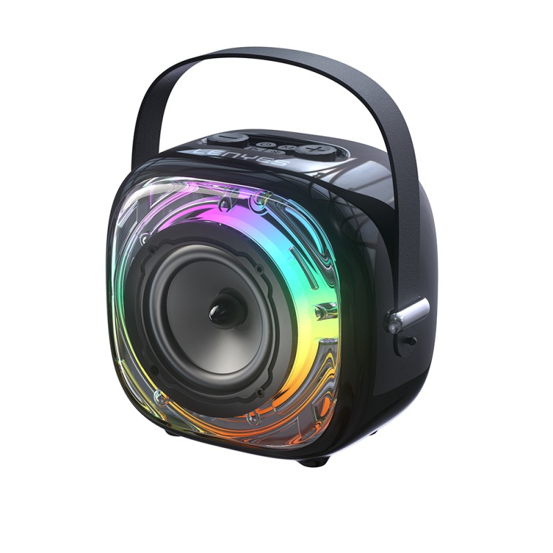 Lenyes S226 RGB Işıklı Askılı Mikrofonlu Bluetooth Speaker Hoparlör v5.3 - 7