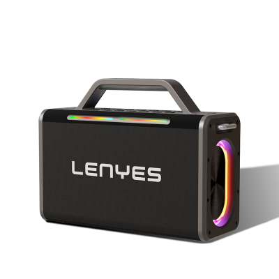 Lenyes S835 RGB LED Light Bluetooth Speaker v5.0 - Lenyes