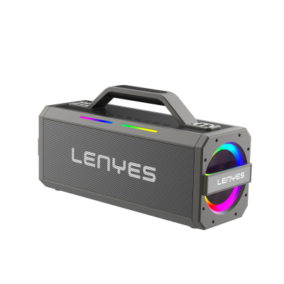 Lenyes S836 RGB Led Işıklı TWS Bluetooth Speaker Hoparlör v5.0 - Lenyes