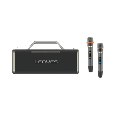 Lenyes S838 RGB Light Portable TWS Bluetooth Speaker with Dual Microphones Speaker v5.0 - Lenyes
