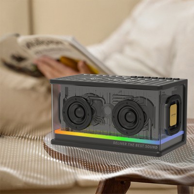 Lenyes S839 Portable TWS Bluetooth Speaker With RGB Light v5.2 - 9